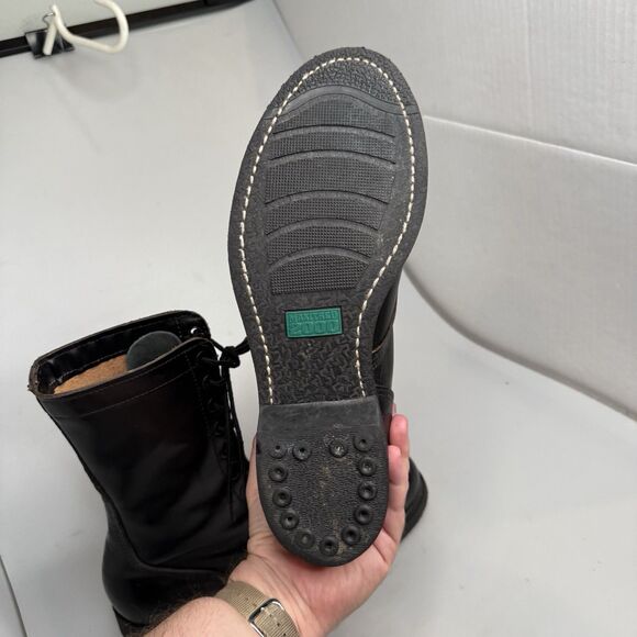 Carolina Men’s Black Leather Safety Steel Toe Work Boots Size 11 Made in USA EUC - Picture 15 of 16